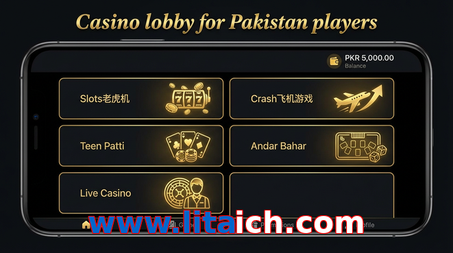 Lobby view of Www.litaich.com for Pakistan users