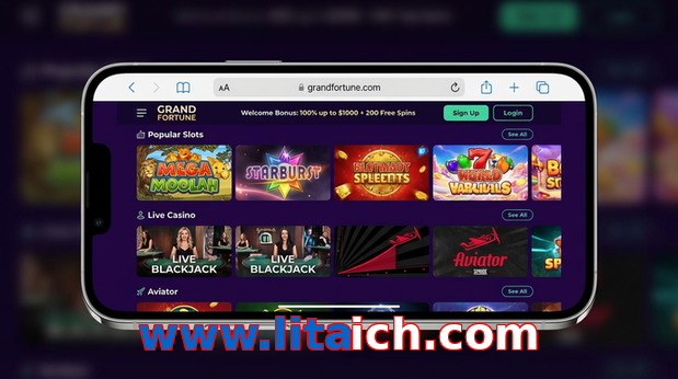 Main screen of Www.litaich.com ios page for PK players